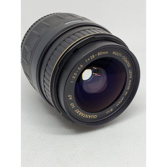Vintage Quantaray NF AF 1:3.5-5.6 F=28-80mm Multi-Coated Lens Made In Japan - Picture 1 of 11